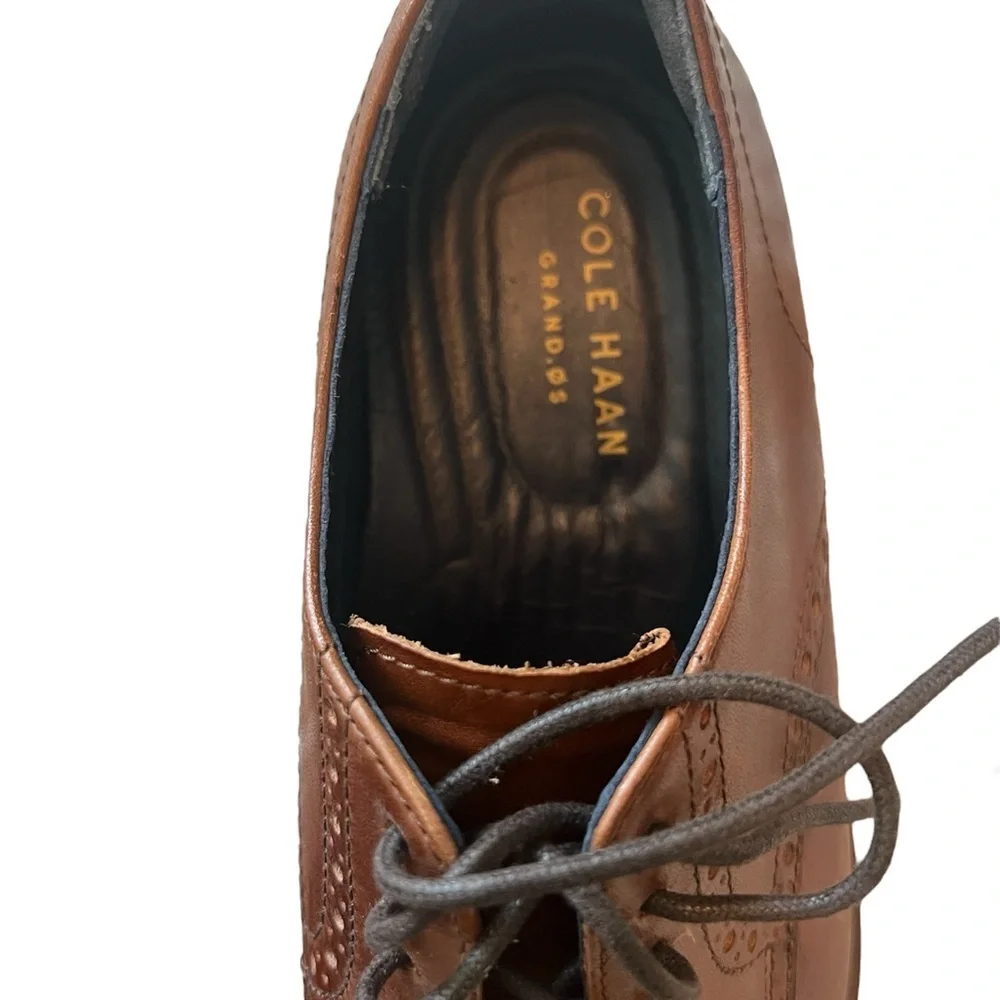 Cole Haan Men's Jefferson Grand Cap Toe‎ Oxford -British Tan - US 8M